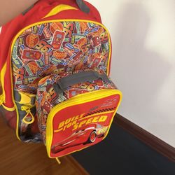 New Disney Store Bookbag And Lunch Bag Set
