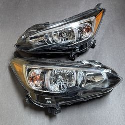 Pair 2017-2022 Subaru Impreza Crosstrek Halogen Headlights Headlamps Assembly Right Left Side 