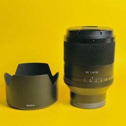 Sony Zeiss Planar T 50mm F/1.4 FE ZA Lens For E Mount