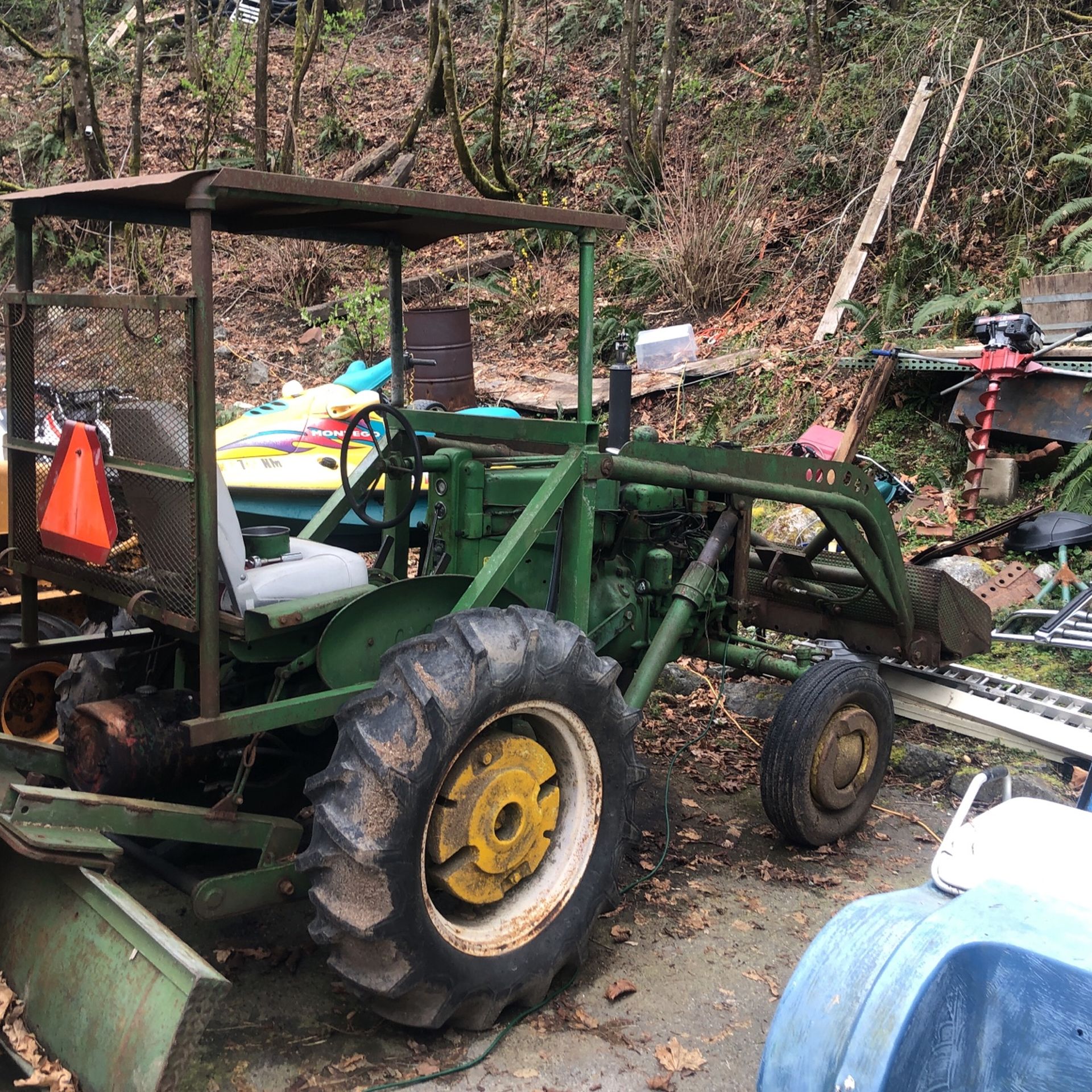 John Deere Model M With Bucket