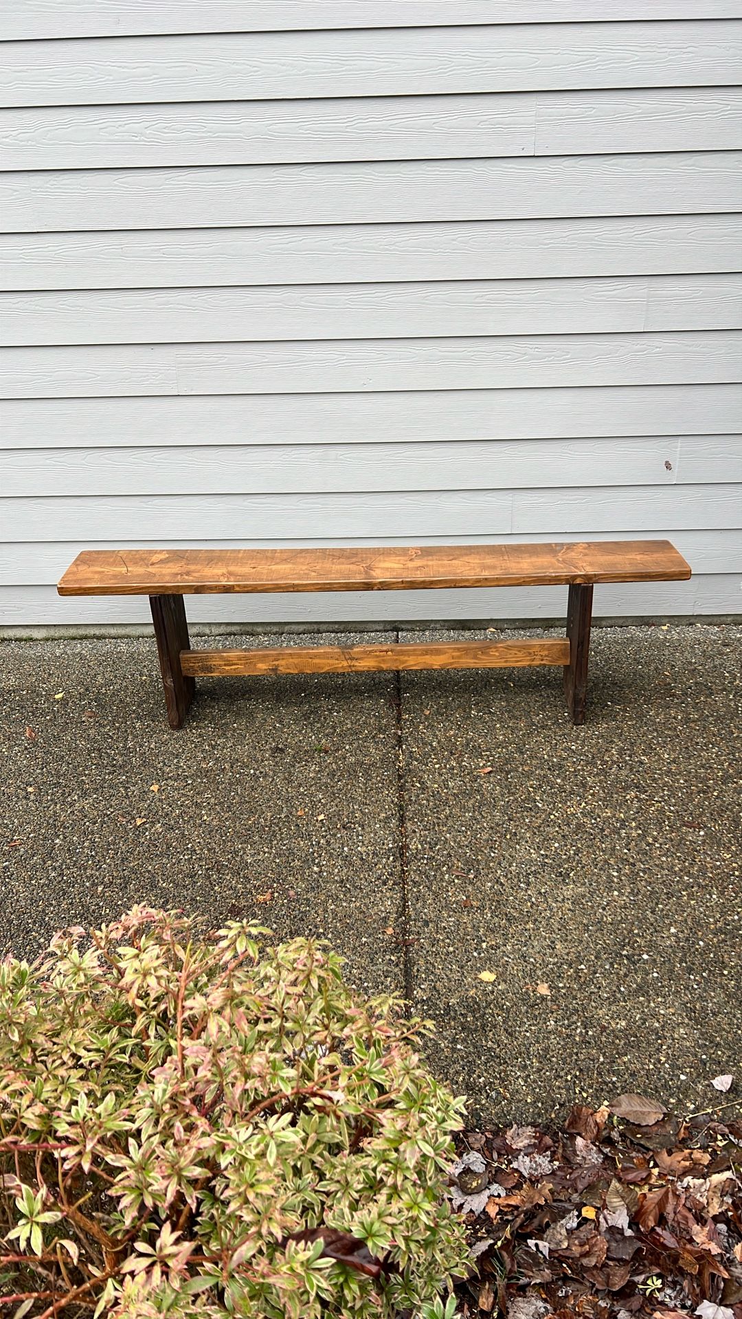 Long Wood Bench 
