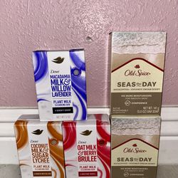 Dove & Old Spice Soap Bars 