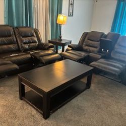Living room set Brown