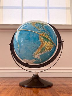 12” Educational World Globe – English + Korean Edition