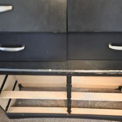 Black Six Drawer Dresser