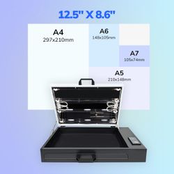 NEW InkSonic DTF Powder Curing Oven w/ NEW Replacement Bulbs
