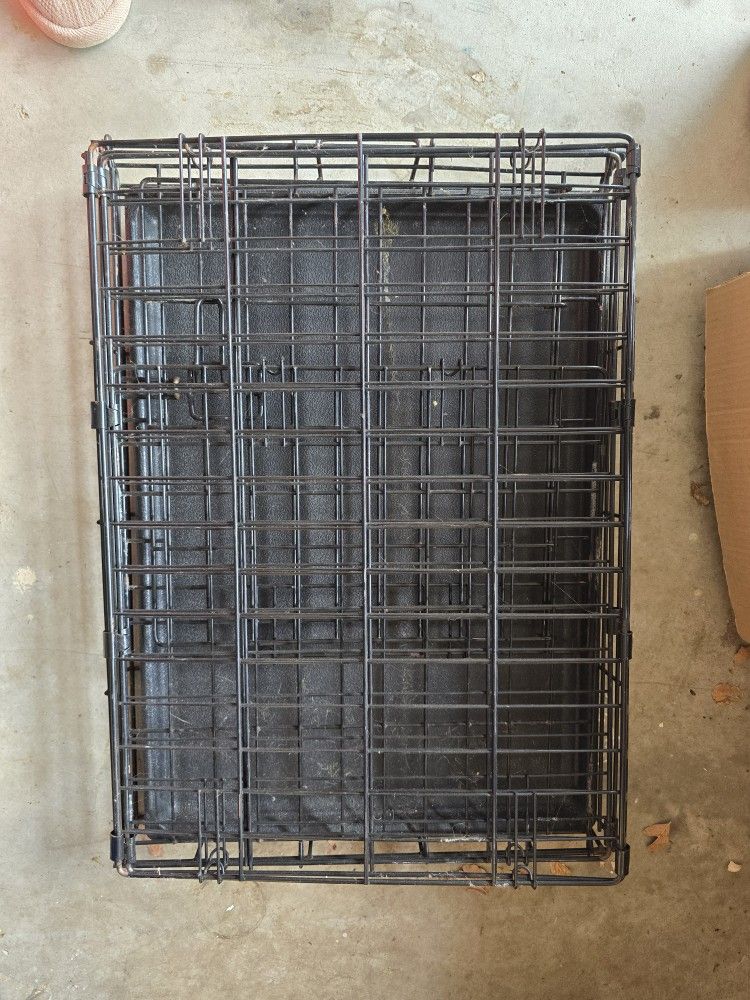 small folding dog crate