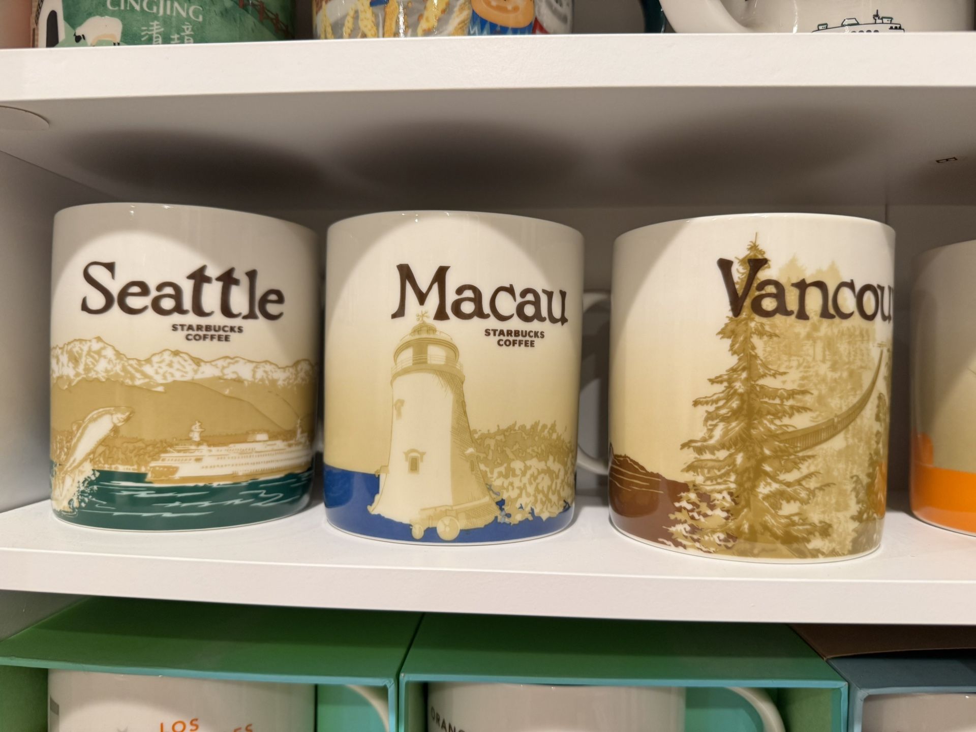 Starbucks Global icon Mugs Collection 