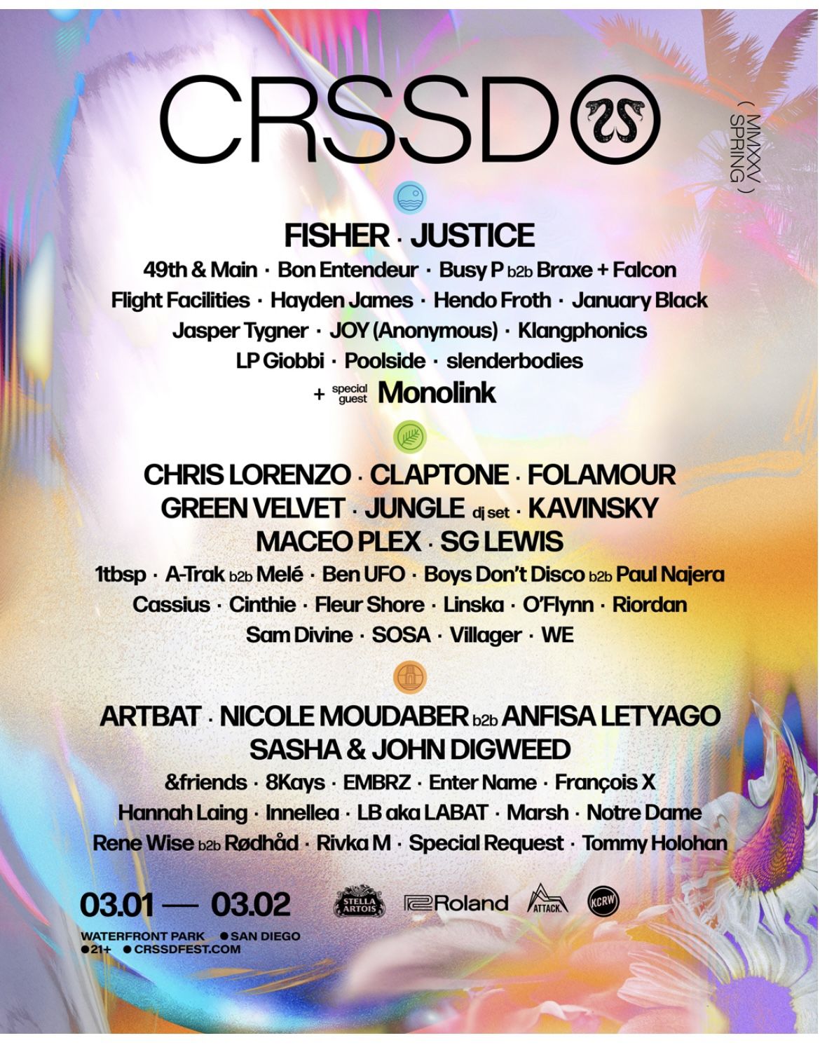 Two Day Crssd Ticket 3/1-3/2