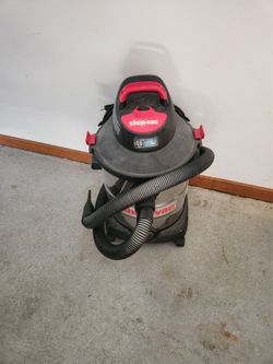 Stainless shop vac  5.5 hp with premium hose