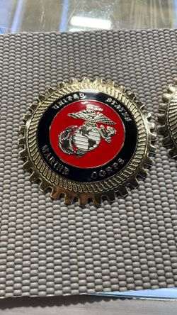 4 Inches USMC Car Gril Emblem
