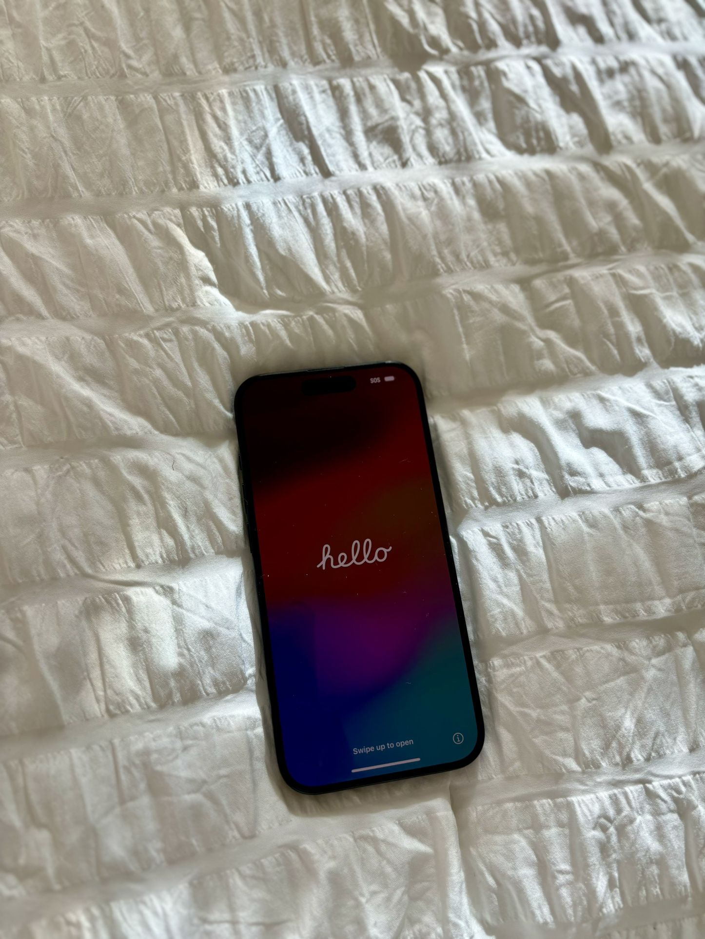 iPhone 15 Pro– Titanium Blue, 128GB (AT&T Locked) / Factory Reset, Clean IMEI + New JVC Wireless Earbuds – Great Deal!
