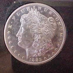1883 CC CARSON CITY MORGAN SILVER DOLLAR
