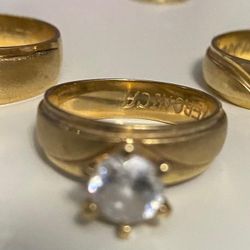 Anillos ORO 18 kilates/Rings Gold 18 K