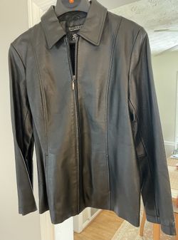 Black Pleather Jacket