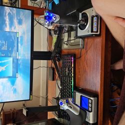Gaming Pc, 12700k I7 Cpu, Rtx 3080 Gpu, 32gb Ram, Water Cooling W/ (optional) Monitor And Wireless Razor Mouse And Logitech X52 Hotas