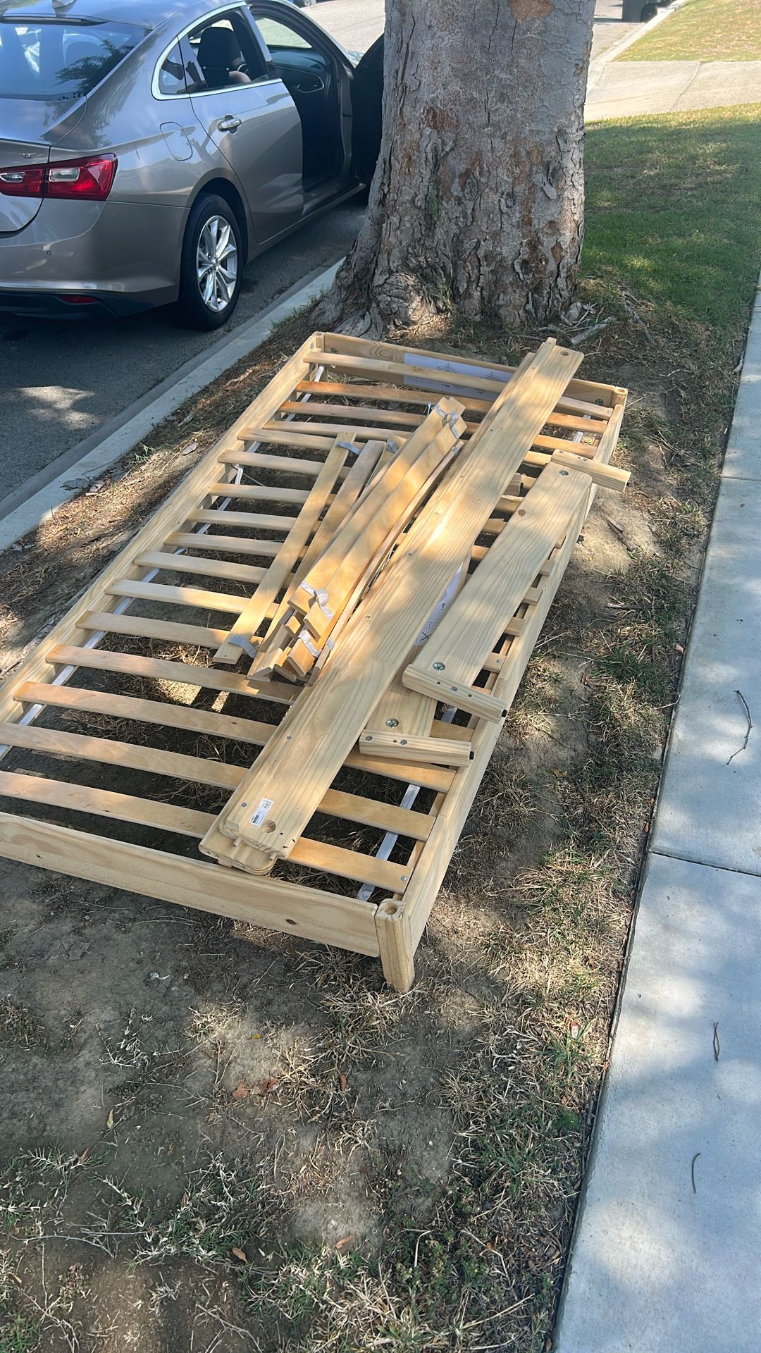 Two Low To The Ground Twin Bed Frames From Ikea