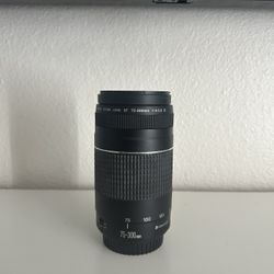Canon EF 75-300mm Zoom Lens (Read Description) 