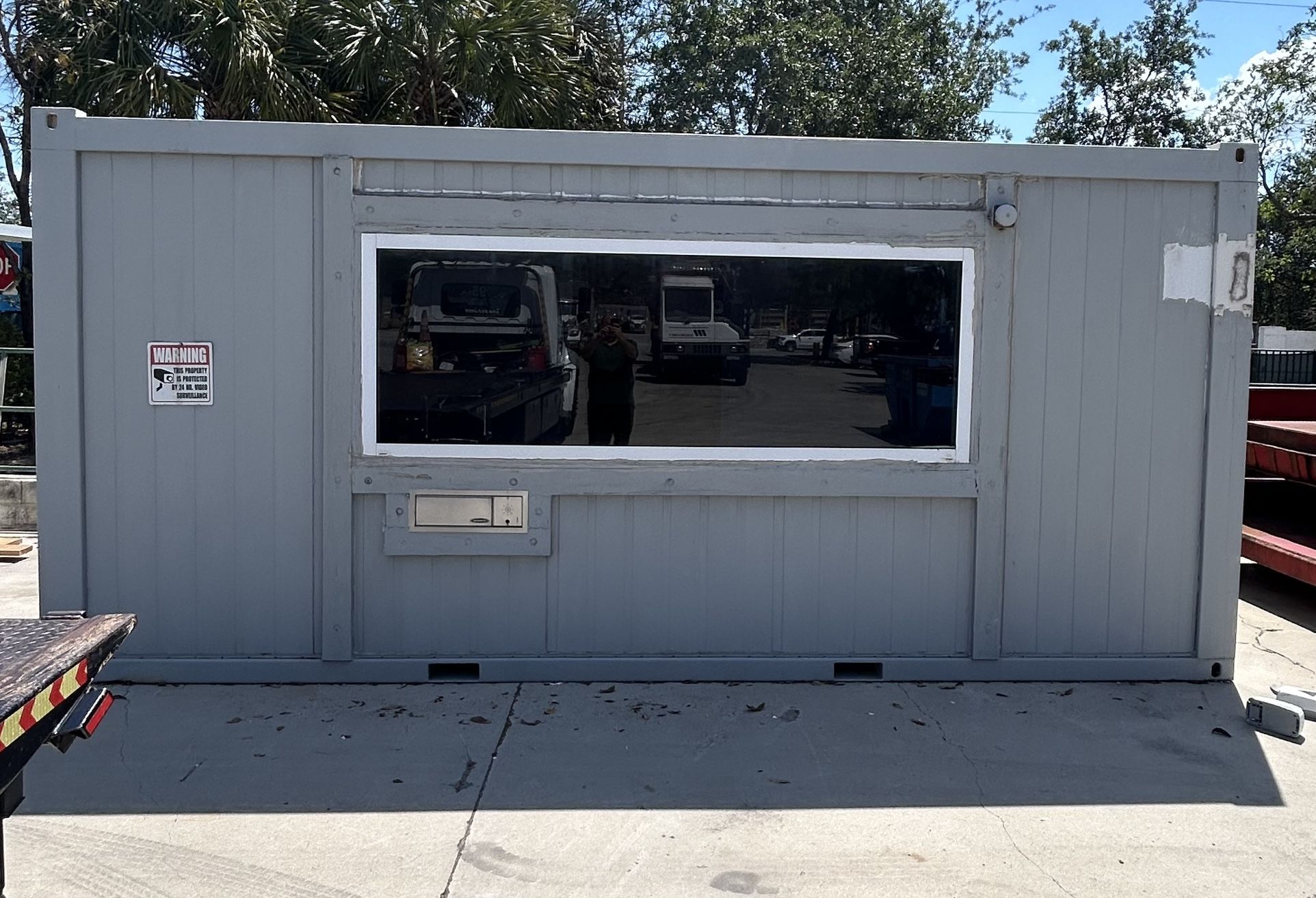 Secure Container Office For Yard- yard 