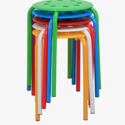 Stackable Stools Set of 5 NEW in box 