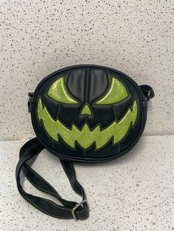 Love, pain, & stitches Pumpkin X Kult Crossbody Bag Halloween Jack-O’-Lantern