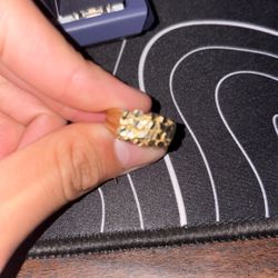 14k Gold Nugget Ring 