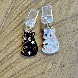 Phone Charging Port Cat Charms 