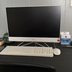 2022 HP All-in-one Desktop 21.5 Display 
