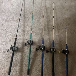 Boat Rod And Reel Combo’s