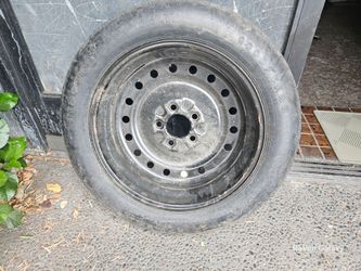 OEM Mopar 17" Spare Tire & Wheel – Goodyear T135/90D17 Donut Spare