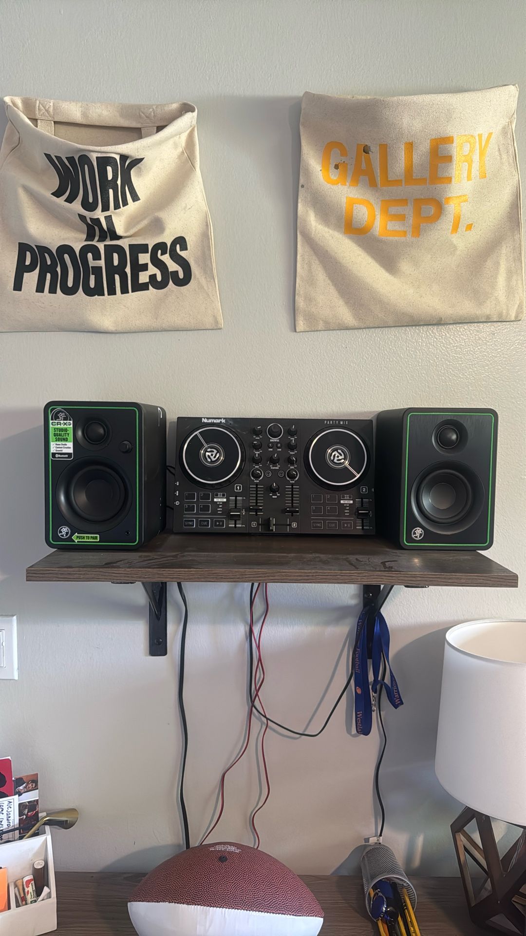 Speakers And Dj Board