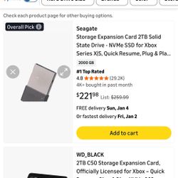 Storage Expansion Card 2tb for Xbox Series X/S