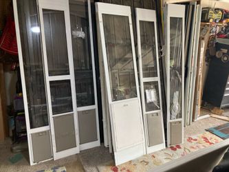 Lots of dog and cat doors