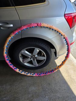 Exercise weighted hula hoop
