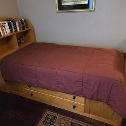 Twin Bed With Mattress
