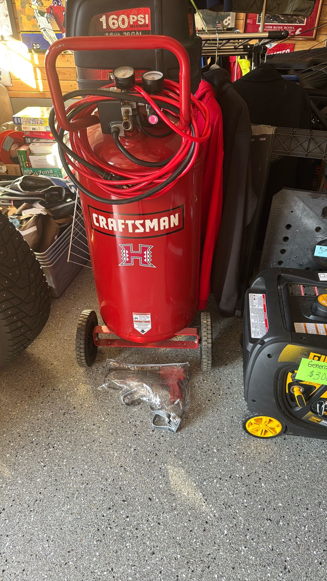 Craftsman 160psi 1.6 Gal Compressor 
