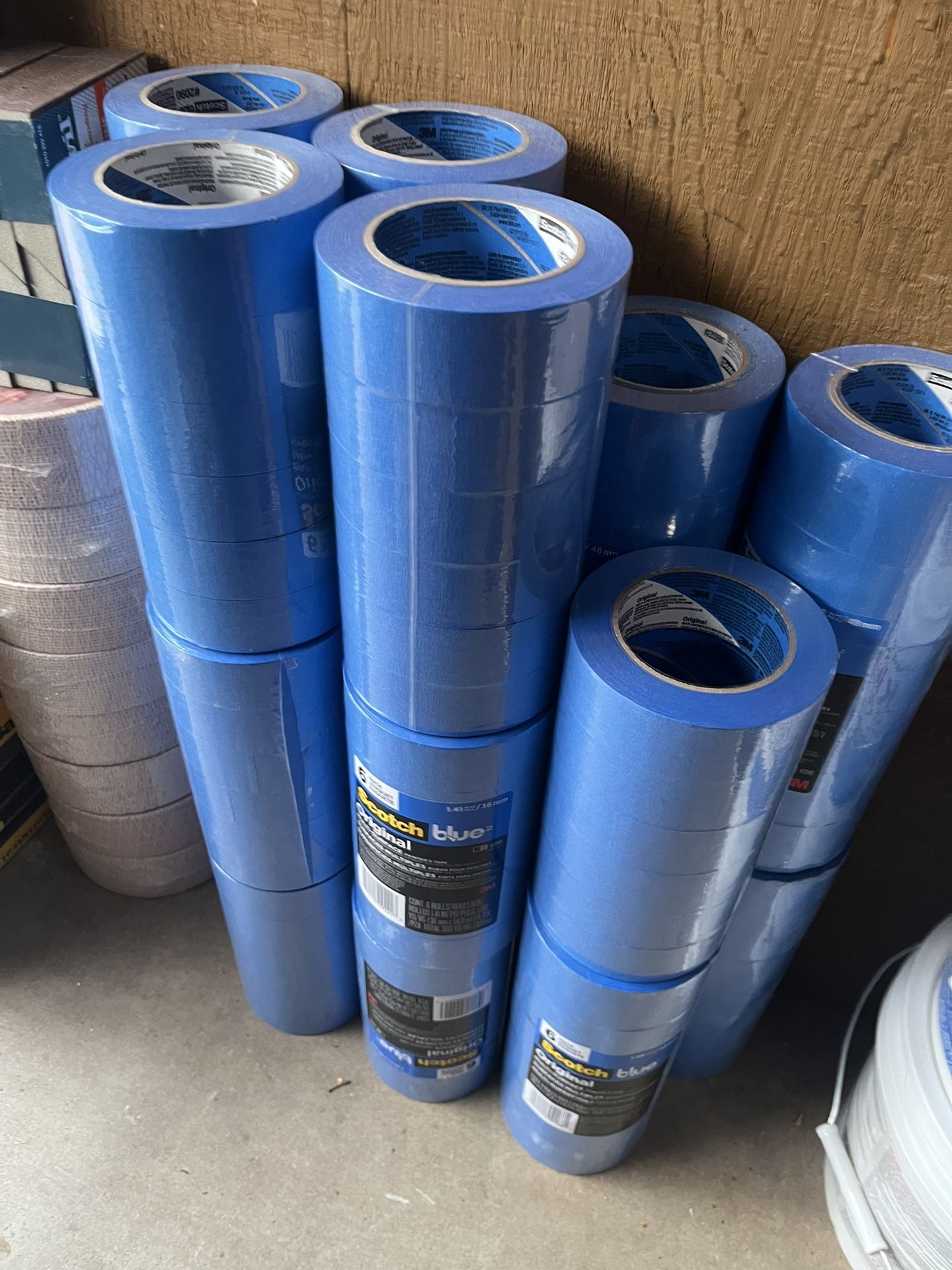 Blue Tape. 1” And 1 1/2 “. $15 Each Package