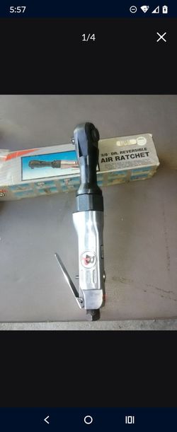 Buffalo Air Ratchet Wrench 3/8" drive revers 160 rpm, 50 Ft/Lbs NOS in the box