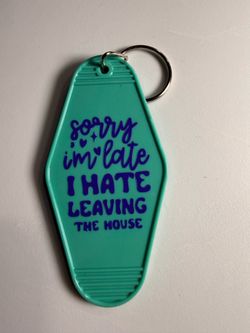 Motel Keychain