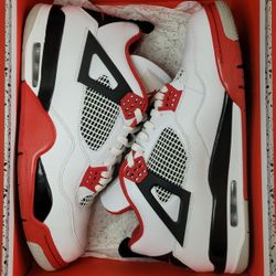 Jordan 4 Fire Red 