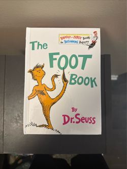 The Foot Book by Dr. Seuss Hardcover
