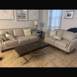 Light Grey Couch 