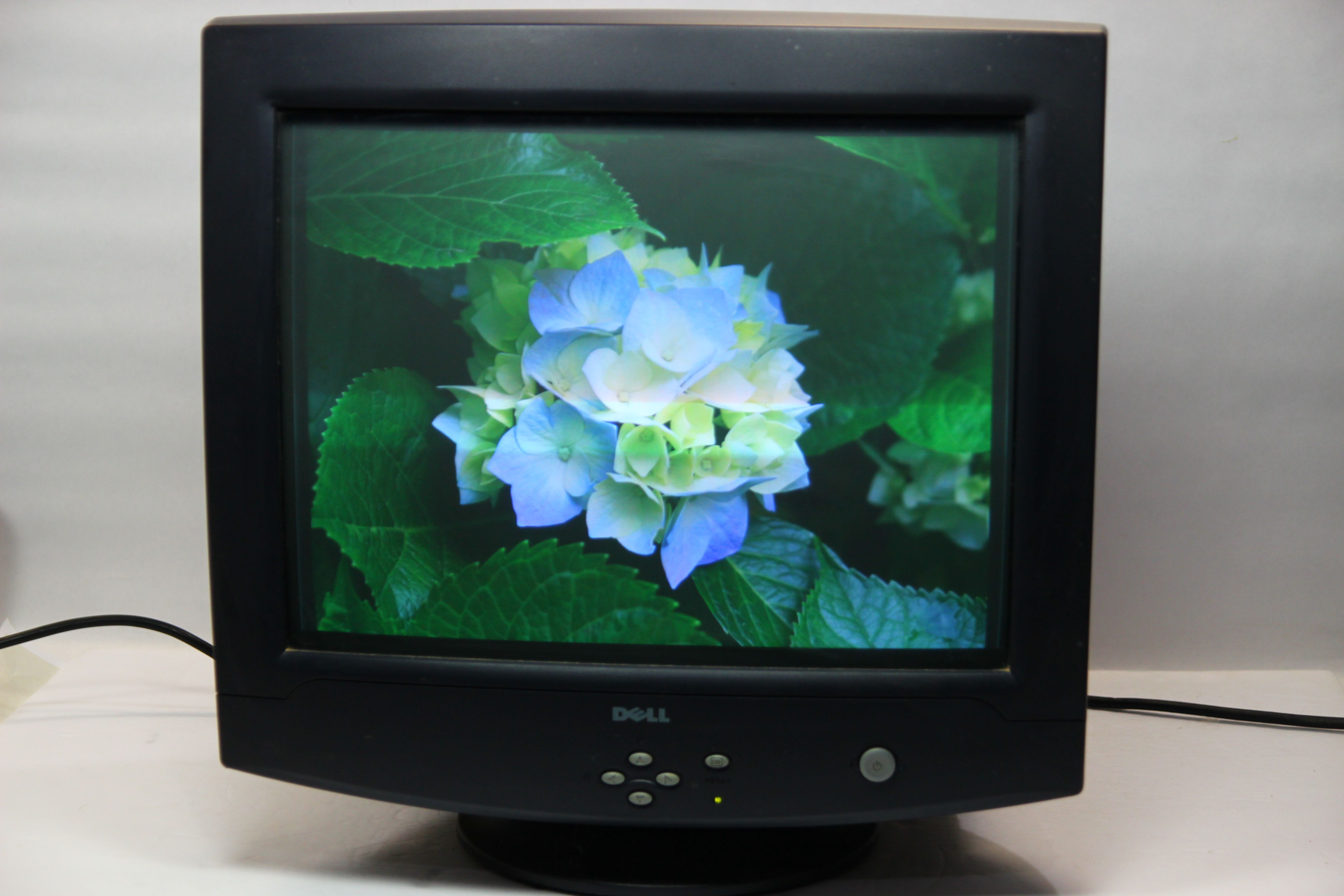 Vintage Gaming Dell E771p VGA CRT Computer Monitor 17" screen
