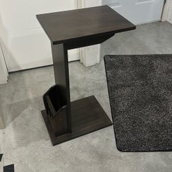 Wooden End Table Nightstand 