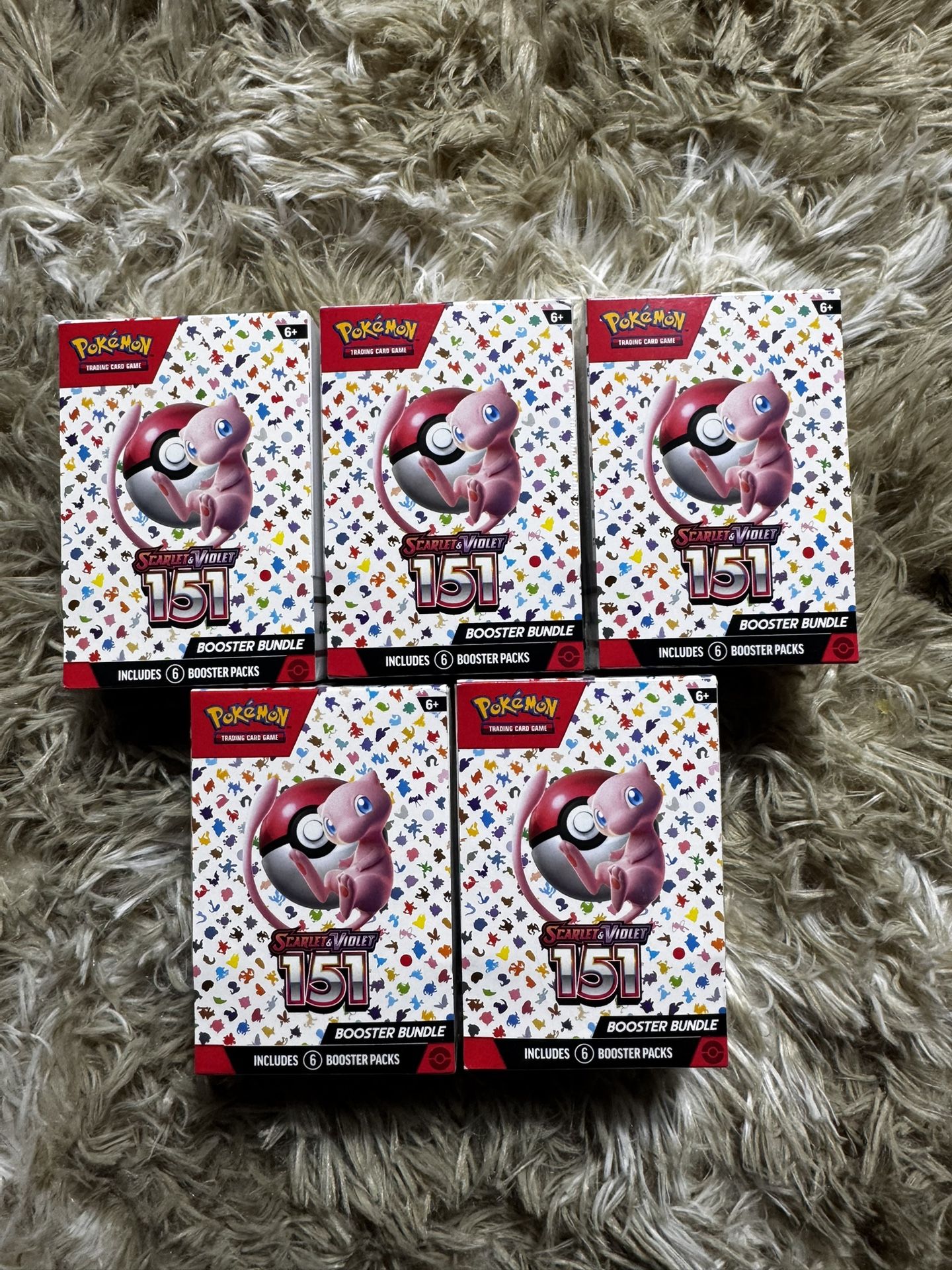 151 Booster Bundle Pokemon Cards