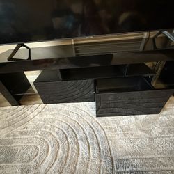 LED TV Stand For 55-65” TV Black