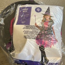 witch costume with light