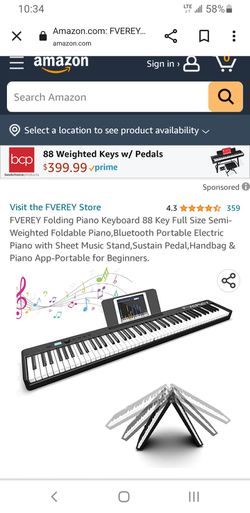 Piano Keyboard for Sale in Las Vegas, NV - OfferUp