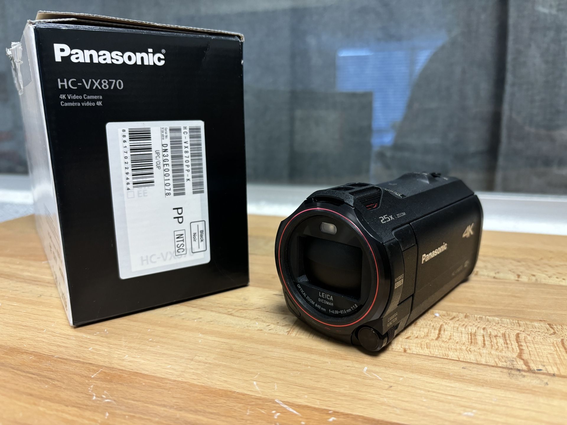 Panasonic HC-VX870 Camcorder