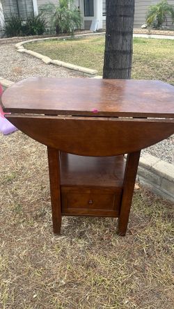 Wood table